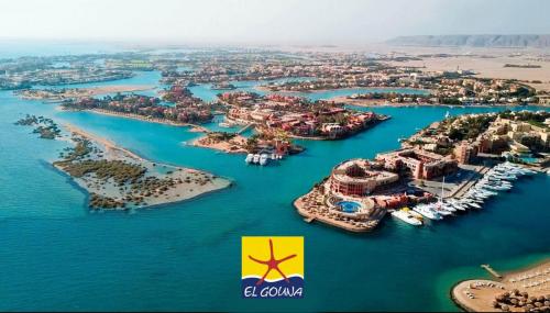 مشهد-علوي-لمدينة-الجونة-داون-تاون-من-شركة-الحرية-للحلول-التسويقية-والعقارية